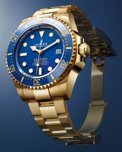 rolex deepsea yellow gold.